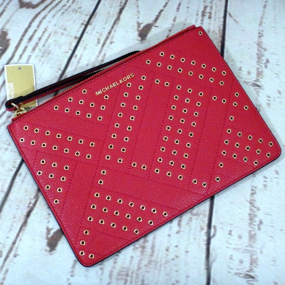 NWT Michael Kors Jet Set Travel XL Zip Clutch - Picture 3 of 7